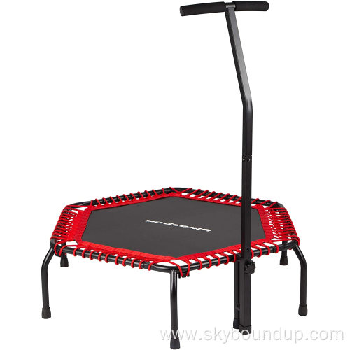Sports Trampoline with Stable Handle Bar